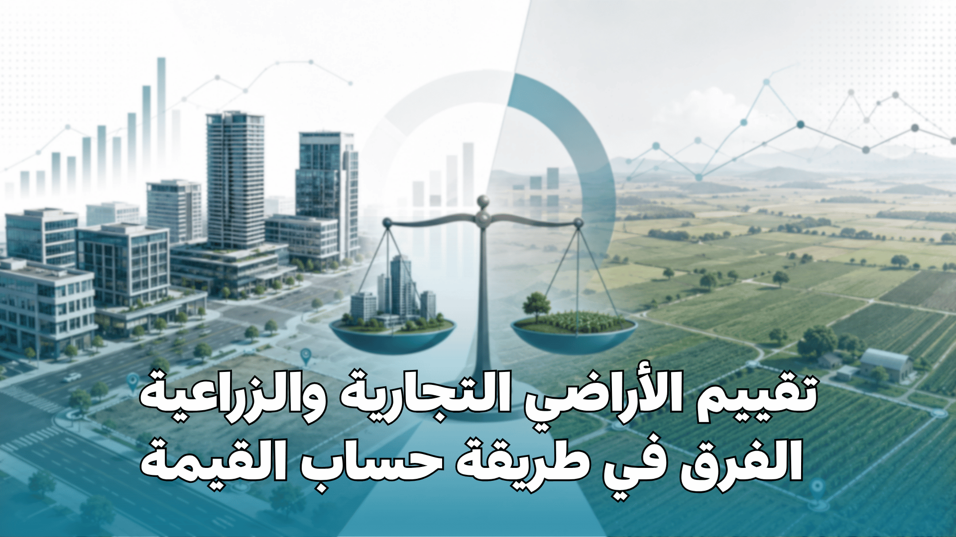 تقييم الأراضي التجارية والزراعية: الفرق في طريقة حساب القيمة